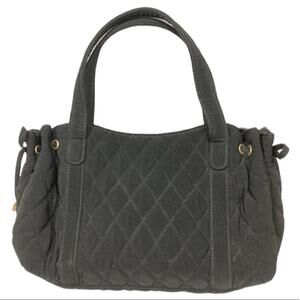 Vera Bradley Black Quilted Shoulder Bag